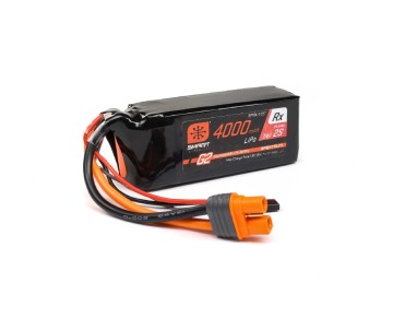 Spektrum Smart G2 Receiver LiPo 4000mAh 2S2P 15C IC3