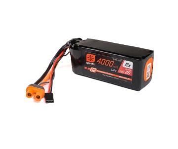 Spektrum Smart G2 Receiver LiPo 4000mAh 2S2P 15C IC3