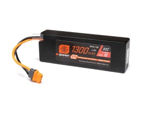 Spektrum 1300mAh 3S 11.1V 30C Smart G2 LiPo IC2