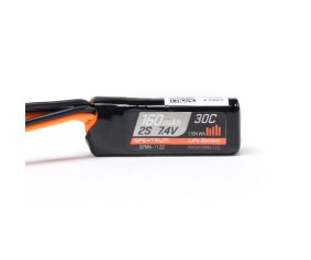 Spektrum 7.4V 160mAh 2S 30C LiPo Battery: PH2.0