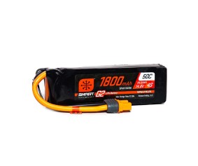Spektrum 1800mAh 4S 14.8V Smart G2 LiPo 50C; IC3
