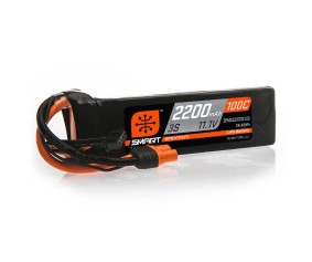 Spektrum 2200mAh 3S 11.1V 100C Smart LiPo IC3
