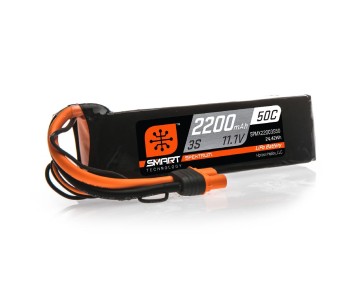 Spektrum 2200mAh 3S 11.1V 50C Smart LiPo IC3