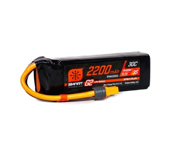 Spektrum 2200mAh 3S 11.1V Smart G2 LiPo 30C IC3