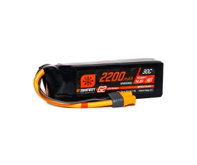 Spektrum 2200mAh 4S 14.8V Smart G2 LiPo 30C; IC3