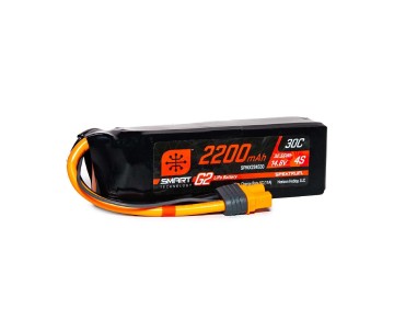 Spektrum 2200mAh 4S 14.8V Smart G2 LiPo 30C; IC3