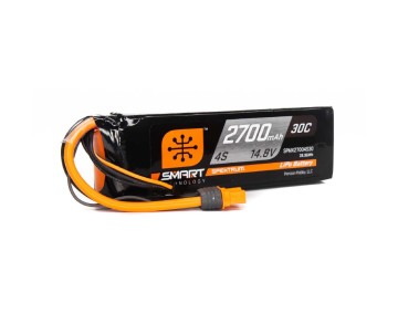 Spektrum 2700mAh 4S 14.8V 30C Smart LiPo IC3