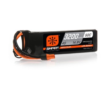 Spektrum 3200mAh 4S 14.8V 50C Smart LiPo IC3