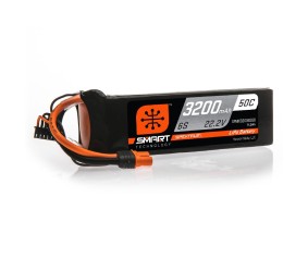 Spektrum 3200mAh 6S 22.2V 50C Smart LiPo IC5