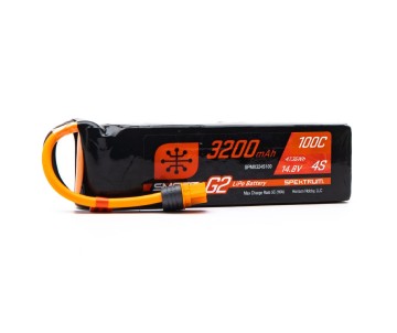 Spektrum 3200mAh 4S 14.8V Smart G2 LiPo 100C; IC3
