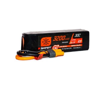Spektrum 3200mAh 6S 22.2V Smart G2 LiPo 30C; IC5