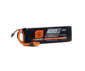 Spektrum 4000mAh 3S 11.1V 30C Smart LiPo IC3