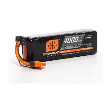 Spektrum 4000mAh 4S 14.8V 30C Smart LiPo IC3