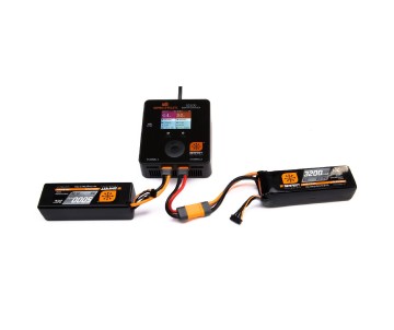 Spektrum 5000mAh 2S 7.4V Smart LiPo 30C Hardcase; IC5