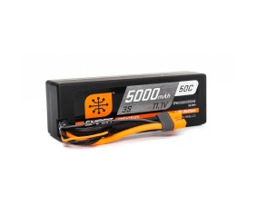 Spektrum 5000mAh 3S 11.1V 50C Smart LiPo IC3 Hardcase