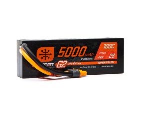 Spektrum 5000mAh 2S 7.4V Smart G2 LiPo 100C; IC3