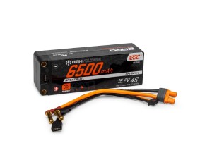 Spektrum 6500mAh 4S 15.2V Smart Pro Race HV LiPo 120C: 5mm