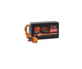 Spektrum 650mAh 2S 7.4V Smart G2 30C LiPo; IC2
