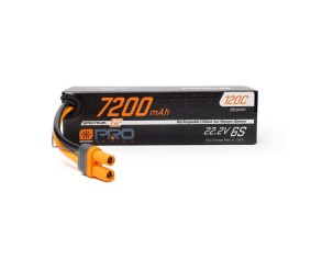 Spektrum 22.2V 7200mAh 6S 120C Smart PRO G2 LiPo IC5