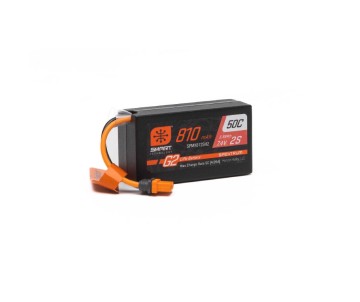 Spektrum G2 810mAh 2S 7.4V Smart G2 50C LiPo; IC2