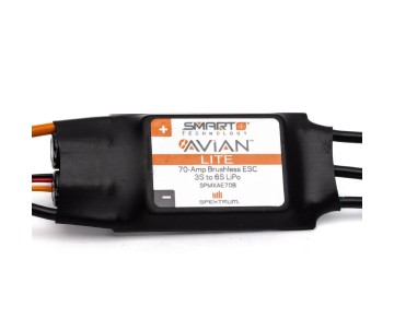 Spektrum Avian 70-Amp Smart Lite Brushless ESC; 3S-6S IC3