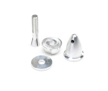 Spektrum Collet Cone Adapter 4mm-1/4x28 Prop Shaft