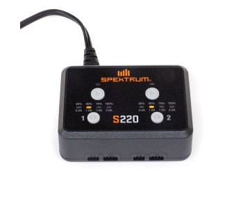 Spektrum S220 AC 2X20W Balance Charger