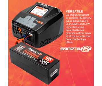Spektrum Smart S2200 G2 AC Charger, 2x200W