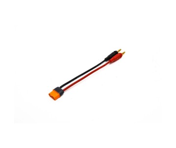 Spektrum Adapter: IC3 Device / 4mm Male Bullets 6 13 AWG