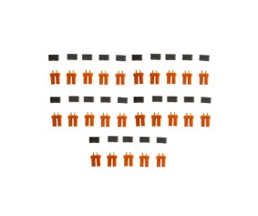 Spektrum Connector: IC5 Battery Bulk (25) Set