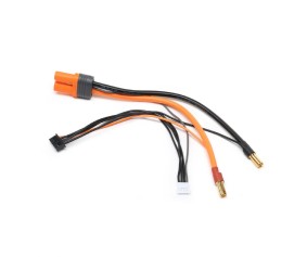 Spektrum Adapter: IC5 Battery / 5mm Male Bullets with 6