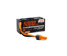 Spektrum 5000mAh 2S4P 7.4V Smart Pro Drag LiPo 130C IC5