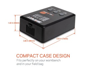 Spektrum Smart G2 Powerstage Bundle: 810mAh 2S 50C LiPo Battery (IC2), S100 Charger, 65W Power Block, Adapter