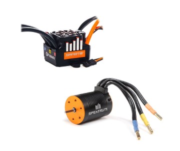 Spektrum Firma 100 Amp BL Smart ESC+ 6500kv Motor Combo: No-Prep