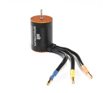 Spektrum Firma 3652 6500Kv 4-Pole Brushless Motor: 3.175mm