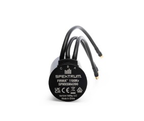 Spektrum Firma 5687 1100KV 4-Pole Brushless Motor: 8mm