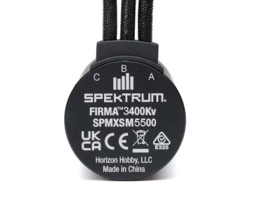 Spektrum Firma 3650 3400Kv 4 Pole Sensorless Brushless Motor: 5mm