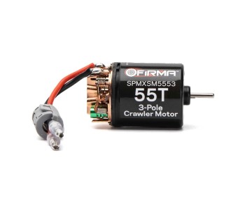 Spektrum Firma 55T Rebuildable 3 Pole Brushed Crawler Motor