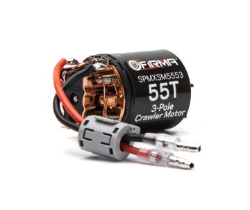 Spektrum Firma 55T Rebuildable 3 Pole Brushed Crawler Motor