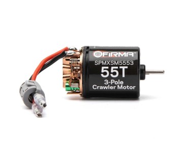 Spektrum Firma 55T Rebuildable 3 Pole Brushed Crawler Motor