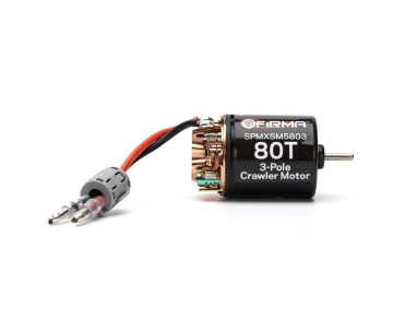 Spektrum Firma 80T Rebuildable 3 Pole Brushed Crawler Motor