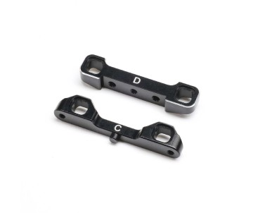 TLR Adjustable Pivot Set C & D, Black: 22S Sprint