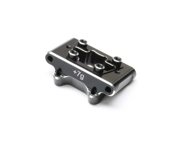 TLR Front Pivot Block, Aluminum, Black: 22S Sprint