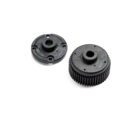 TLR Diff Gear, Cover, Gear Diff, 52T: 22X