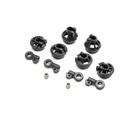 TLR Spring Cups, Shock Ends, 13mm: 22X