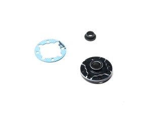 TLR Gear Differential Cover, Aluminum: 22X