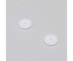 TLR 13mm Shock Piston, Blank, 2.5mm (2)