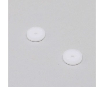 TLR 13mm Shock Piston, Blank, 2.5mm (2)