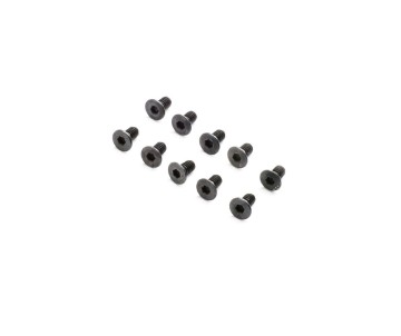 TLR Flathead Screw, M2 x 4mm (10)