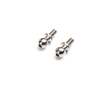 TLR Ball Stud, 5.8mm x 6mm, Titanium (2): 22X